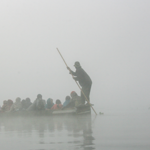 Boat ride in Rapti River, Chitwan