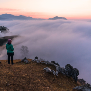 View from Astam, Mini Trek in Nepal