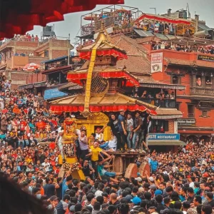 Bisket Jatra: Tug of War