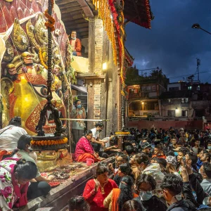 Indra Jatra festival in Kathmandu